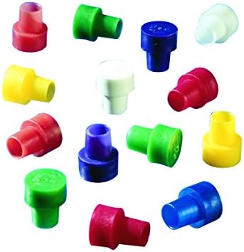 Wilmad 521-ASST-100 Lab Glass Disposable Caps for 5 mm OD NMR Tubes (Pack of 100)