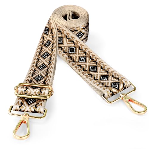 Image of Purse Straps Replacement Crossbody Straps for Purses,Wide Shoulder Strap for Bags Extender Guitar Straps for Handbags