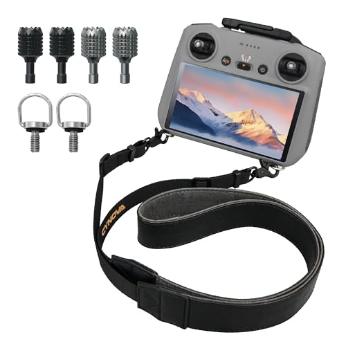 Image of CYNOVA Remote Controller Lanyard for DJI RC 2 & RC Pro, Mini 5 Pro Lanyard Neck Strap, Compatible with Mini 4 Pro /Mini 3 / DJI Flip /Mavic 4 Pro /Air 3S, Drone Controller Accessories