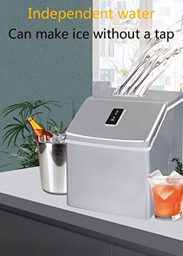 Máquina compacta portátil de fabricación de cubitos de hielo miniatura 4