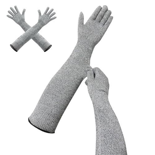 Hugsweet Gants de Jardinage Longs,Gants de Jardin Longs Anti-Épines pour Femmes | Équipement De Travail Respirant Pour Récolte De Légumes Désherbage Taille Élagage Et Aménagement