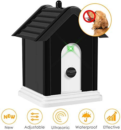 Anti Barking Device, 2020 New Bark Box Outdoor Dog Repellent Device with Adjustable