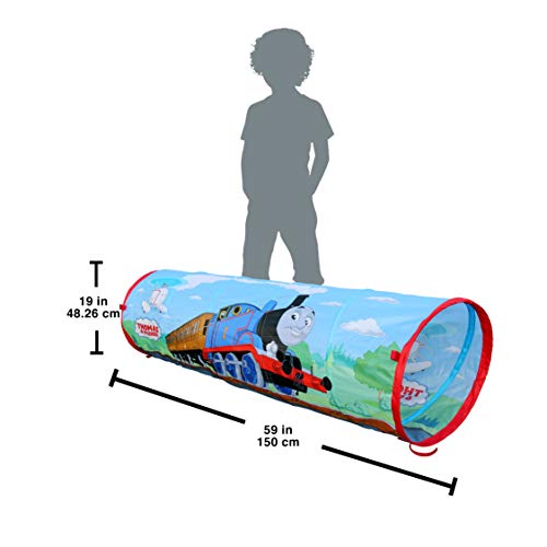 image for Sunny Days Entertainment Thomas The Train 6 Foot Play Tunnel – Indoo