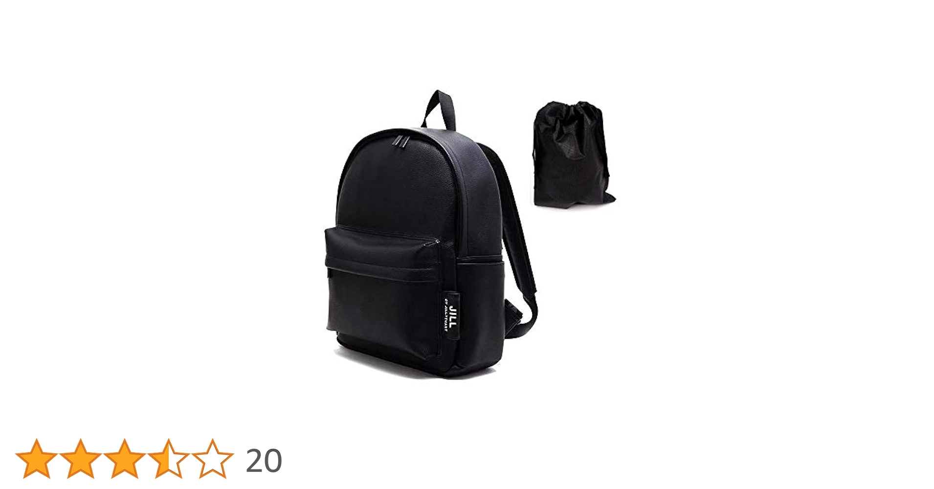 【美品】JILL by JILL STUART ブラックリュック レディース JILL by STUART デイバック リュック OUTDOORコラボバックパック