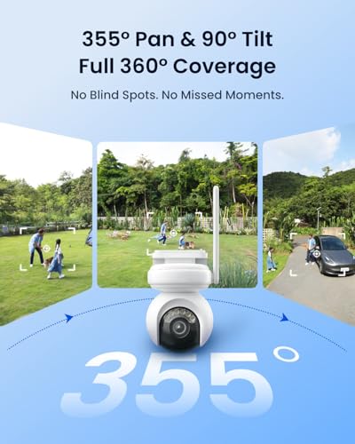Image of REOLINK Altas PT Ultra Security Cameras Wireless Outdoor System, 2 Pack