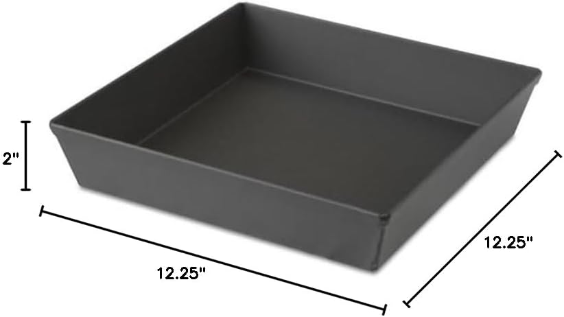 Lloyd Pans Sicilian Style Pizza Pan 12 Inch by 12 Inch by 2 Inch - PSTK