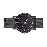 Montre pour Femmes Montre Élégante À Bracelet Maillé Scintillant