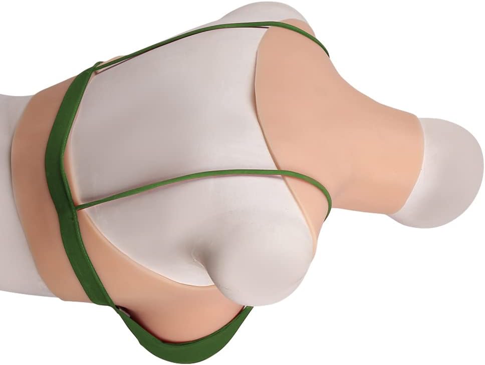 YIQI silicone fake breast fake breast Crossdresser for Crossdresser Mastectomy Drag Queen C-H cup