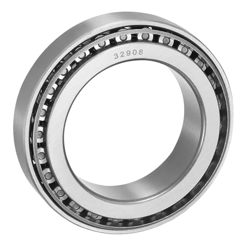 Image of sourcing map 32908 Tapered Roller Bearing Cone and Cup Set, 40mm Bore x 62mm OD x 15mm Thick, Chrome Steel Taper Bearing Set, ABEC-3