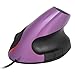Price comparison product image ASHATA 3200DPI USB Vertical Wired Mouse with Ergonomic Design Wrist Rest,Gaming Mice for PC Laptop(Purple)