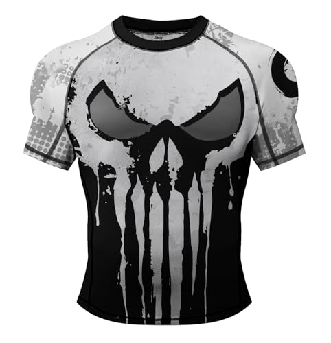 La Mejor Lista de Playeras de Flash para Hombre . 44 Red Plume - Camisas deportivas de compresión de manga corta para hombre, secado rápido, gimnasio, atletismo, ciclismo, capa base