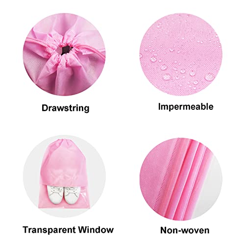 8Pcs Travel Shoe Bags With Rope For Men And Women Large Shoes Pouch Organizers #TOP2