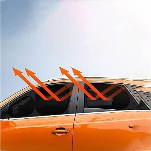 Parasol Coche Lateral para Toyota Auris 2006-2012, Cortinas Magnéticas Ventanilla Protección UV Insectos Solar Protector Cubierta,A/7pieces
