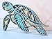 Handmade 3D Sea Turtle Wall Decor – Nautical Layered Wood Art for Beach House, Office, or Gallery Wall