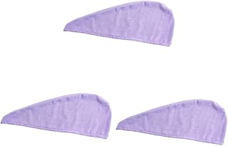 minkissy 3 Pçs Toalha Para Cabelo Toalha De Microfibra Toalha De Secagem Rápida Toalhas De Microfibra Para Cabelo Toalha De Secagem De Cabelo Rápido De Secagem De Cabelo Absorver Água