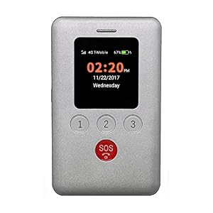 Image of KidsConnect KC2 4G Kids GPS Tracker, Kids Cell Phone Wearable for Children All in One Security Solution