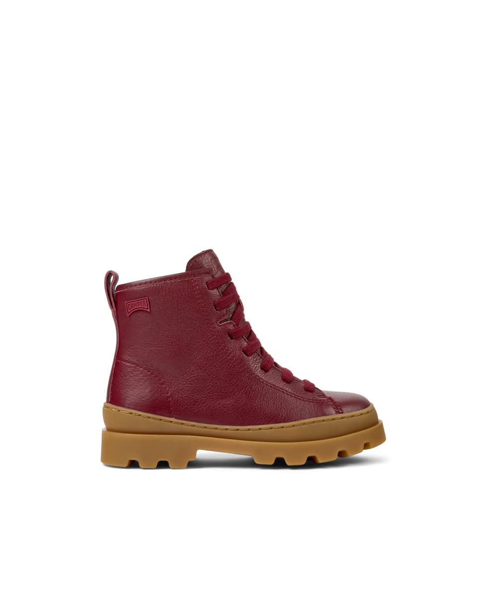 Camper Unisex Children's Brutus K900179, Burgundy 014, 9.5 UK