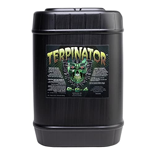 Terpinator - Liquid Nutrients For Use in Hydroponics and Soil 6 gal Brown/A