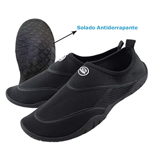 Aquos Seasub, Sapatilha antiderrapante para esportes aquáticos Tamanho:43