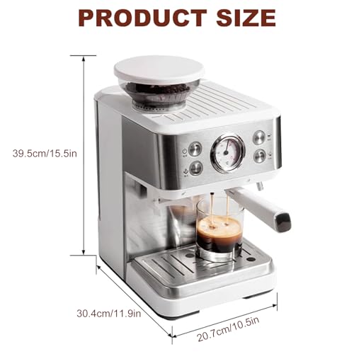 Cafetera automática con molinillo y vaporizador 1.6 L miniatura 2