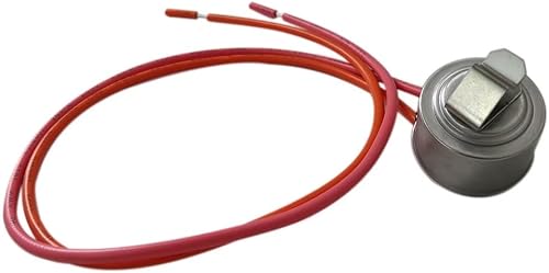 Miniatura 1 de Nuevo WR50X10068 - Termostato de descongelación para refrigerador GE GSL25JFTFBS, GSL25JFXALB, GSL25JFXBLB, GSL25JFXJLB, GSL25JFXLLB, GSL25JFXNLB,