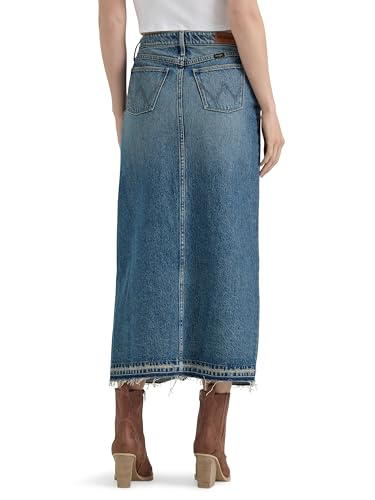 Wrangler Women's Denim Maxi Skirt3