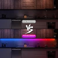 SEZO FCOB RGB WS2811 IC Adressierbarer LED-Streifen COB RGB IC Chasing Hohe Dichte 5M DC24V 630LEDs/M IP30 LED-Band Weiß PCB für Indoor DIY Dekoration (Nicht inhalt SPI Controller) – Ansicht 6
