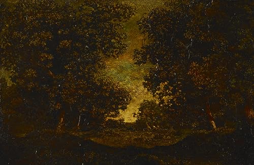 Toile Fin d'après-midi Ralph Albert Blakelock Art Reproduction de qualité
