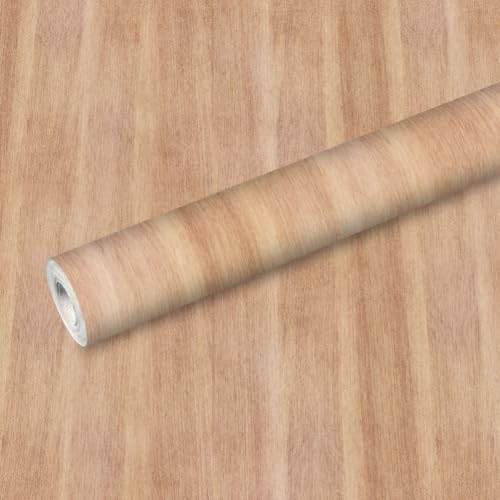 Kivivaka Lámina de vinilo escandinava con efecto de madera resistente a la humedad 200 x 45 cm (B)