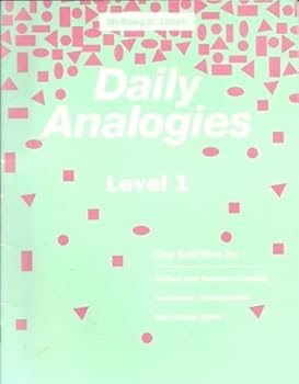 Paperback Daily Analogies Level 1 Oral Activities for Critical and Creative Thinking, Vocabulary Development, Test-Taking Skills Book