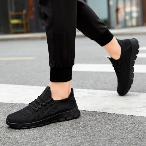 Image of ZGPWZWL Mens Running Shoes Fashion Sneakers Tennis Walking Casual Athletic Lightweight Breathable Workout Gym Comfortable Shoes