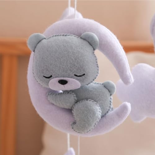 Mobile pour lit bébé le cadeau de naissance idéal pour chambre nourrisson - 5