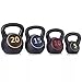Venbytech for Exercise Fitness Weights 4-Piece Kettlebell Set for Home Gym 5lb 10lb 15lb 20lb