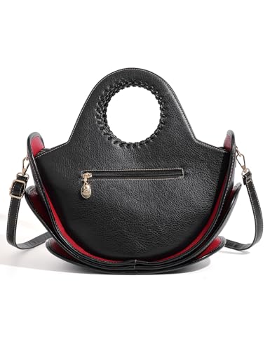 Women's Multicolor Handbag Set, woven leather handbag for women Large Capacity Multi-layer 2025 new in crossbody bags4