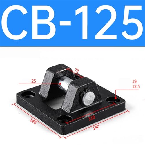 Support de vérin standard SC CB125 à double oreille pour fixation pneumatique robuste - 3