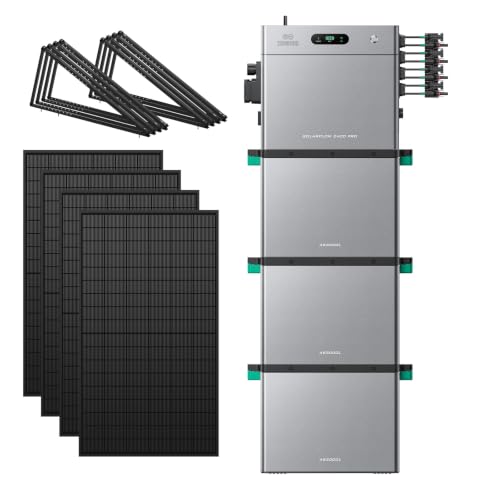 Zendure SolarFlow 2400 Pro - Batterie Solaire Intelligente 2400W AC Bidirectionnel, Entrée PV 4800W (3000W DC+1800W AC), 2.4-16.8kWh Extensible, Plug & Play,...