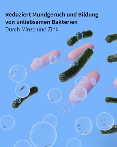 Zahnheld® Mundspülung Mint mit Fluorid (400 ml Flasche) tägliche Zahnreinigung Minzgeschmack | aus natürlichen Inhaltsstoffen – Bild 5