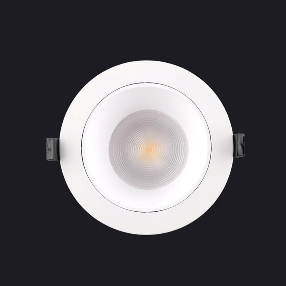 Genérico Luz de techo empotrable LED de 5/7/10/12/15/20W - Seleccionable 3000K/4000K/6000K for iluminación empotrada en el hogar(4000K nature light,10W)