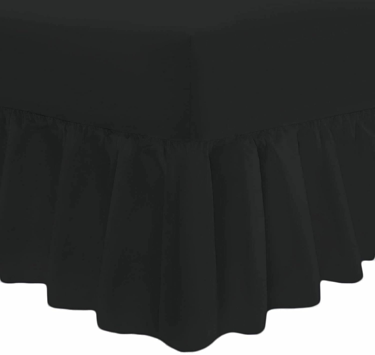 Fitted Valance Sheets Double Bed Noor’s Collections Black Valance Sheet Double Double Bed