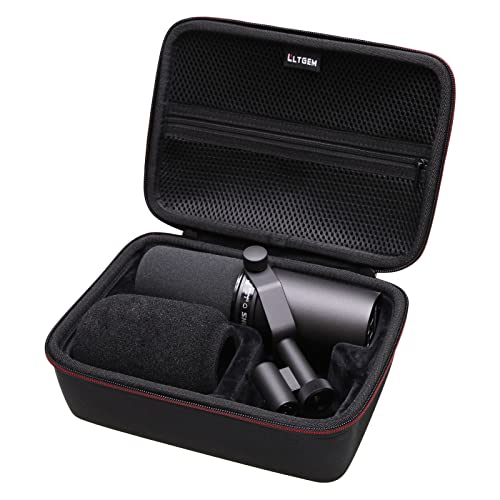 Étui de rangement rigide pour microphone avec finition haut de gamme