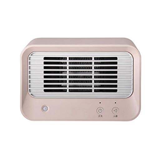 Mini calentador eléctrico de inducción humana, calentador de aire caliente de ahorro de energía para el hogar, artefacto para oficina pequeña