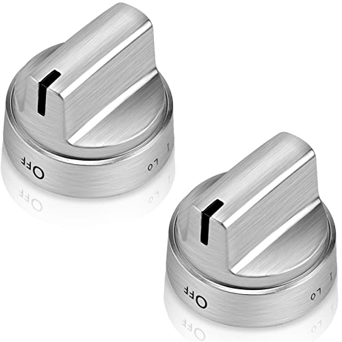 Fits for GE Stove Knobs Replacement WB03X24818 -Compatible with GE Range Oven Gas Stove Knobs - (Not Universal) Replace 4363588 AP5989029 PS11729081 EAP11729081