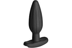 Medium Rocker Butt Plug Black