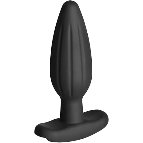 Medium Rocker Butt Plug Black