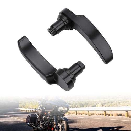Loquet de sacoche en acier inoxydable anti-vibration pour Electra Glide et Road Glide