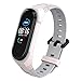 BDIG Cinturino per Mi Band 5 Mi Band 4, Braccialetto Mi Band 3/5 Cinturino in Silicone Colorato di Ricambio Anti-Perso Progettato Accessori Tracker per Mi Band 4 Mi Band 3