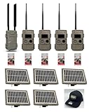 Cuddeback Cuddelink 1 L Series Home Cellular Unit Powered by Verizon or AT&T 4 Long Range IR Cameras L Series 5 Solar Power Banks Models PW-3600 5 16GB SD Cards 1 Hat New