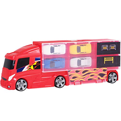 Teamsterz Taşıma Çantalı Transporter 4 Arabalı