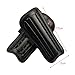 B Baosity Soccer Shin Guards, 1 Pair Lightweight and Breathable Shin Guard Sleeves Adults, Calf Protective Gear Shin Guards for Men, Black, 17cmx7cm
