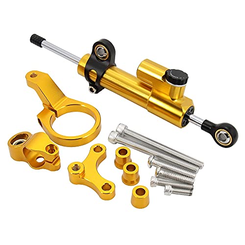 VRDN Haute qualité pour Ho.N.DA CBR650R 2019-2020 CBR 650R CBR 650 R Accessoires de Moto Accessoires DE Moteur DE Direction RÉGLABLES KIT DE STABLAGE DE Montage DE STACHER 100% Nouveau (Color : R) - Image 4